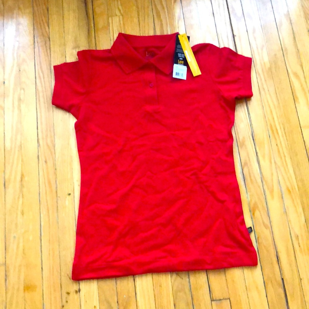 Red Uniform Polo, L